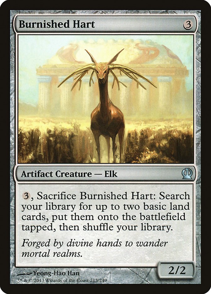 MTG Card Title: Burnished Hart THS/213