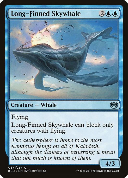 MTG Card Title: Long-Finned Skywhale KLD/54
