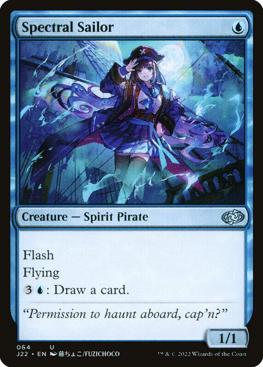 MTG Card Title: Spectral Sailor J22/64