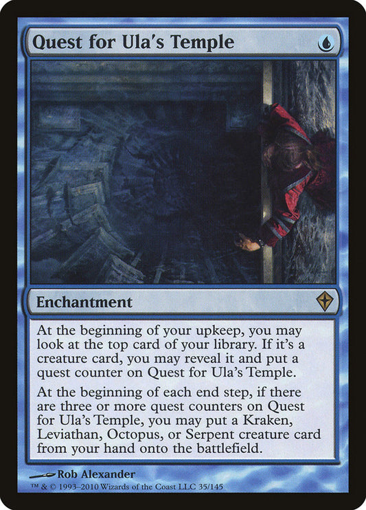 MTG Card Title: Quest for Ula's Temple WWK/35