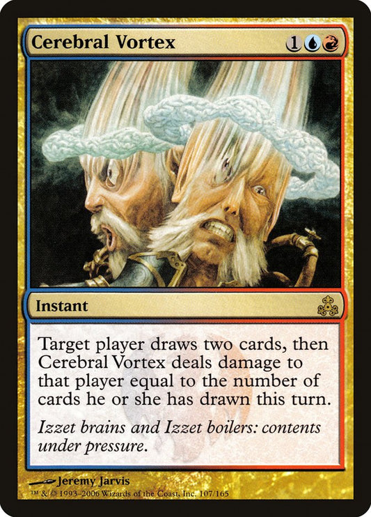MTG Card Title: Cerebral Vortex GPT/107