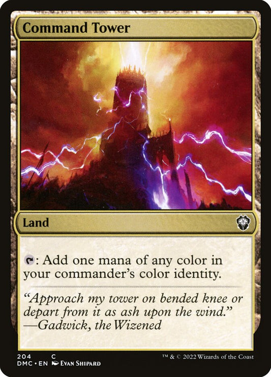 MTG Card Title: Command Tower DMC/204