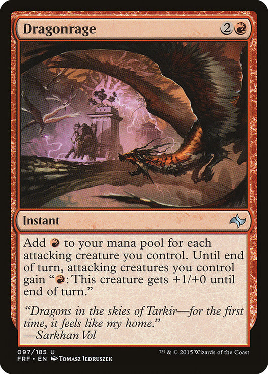 MTG Card Title: Dragonrage FRF/97