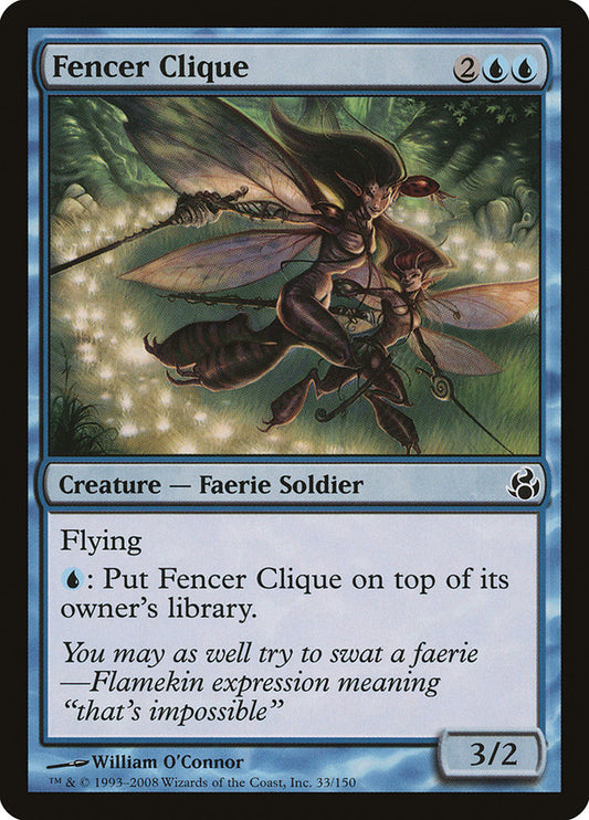 MTG Card Title: Fencer Clique MOR/33