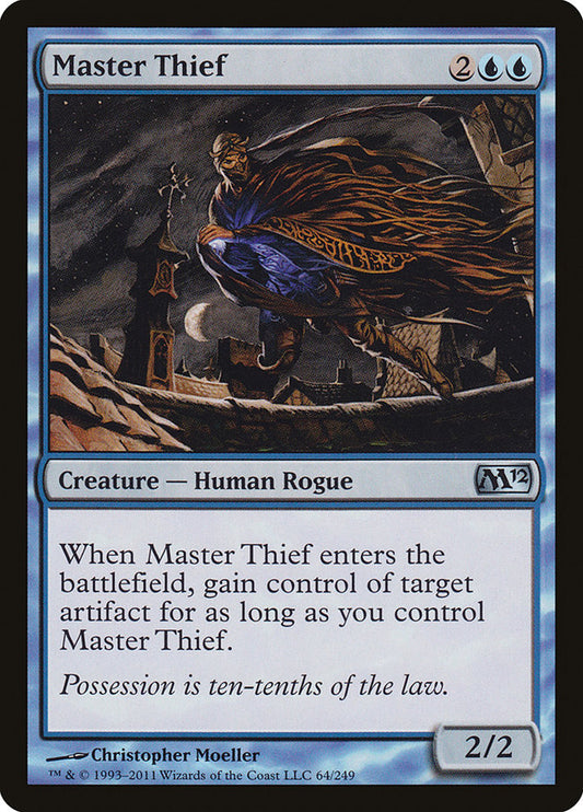 MTG Card Title: Master Thief M12/64