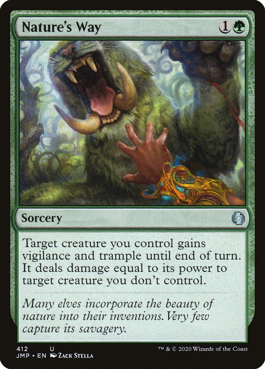 MTG Card Title: Nature's Way JMP/412