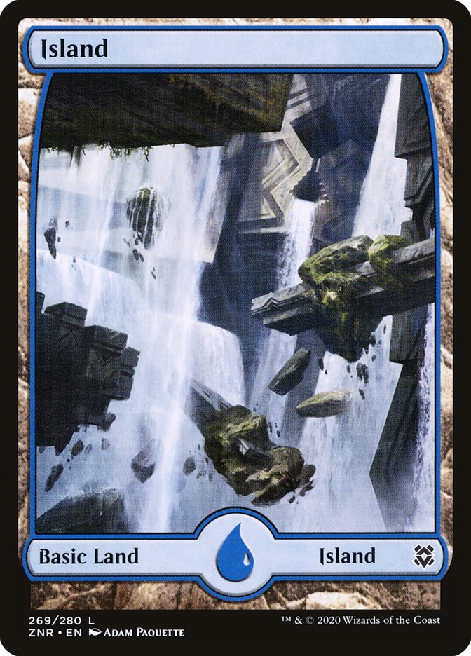 MTG Card Title: Island ZNR/269