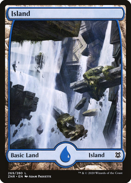 MTG Card Title: Island ZNR/269