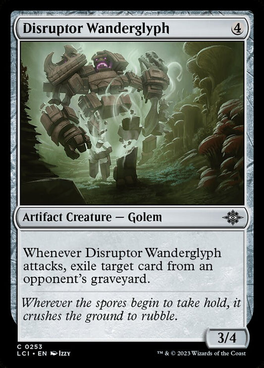 MTG Card Title: Disruptor Wanderglyph LCI/253