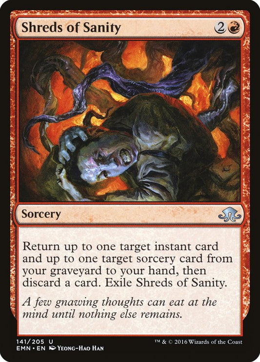 MTG Card Title: Shreds of Sanity EMN/141