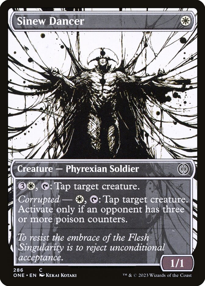 MTG Card Title: Sinew Dancer ONE/286