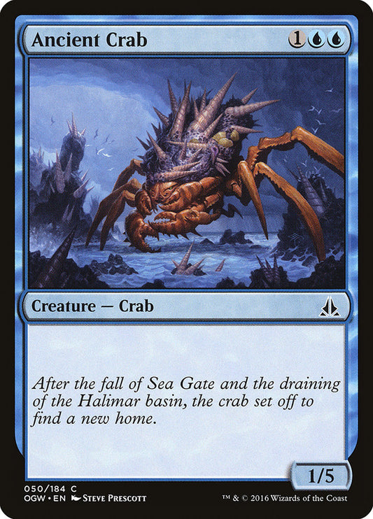 MTG Card Title: Ancient Crab OGW/50