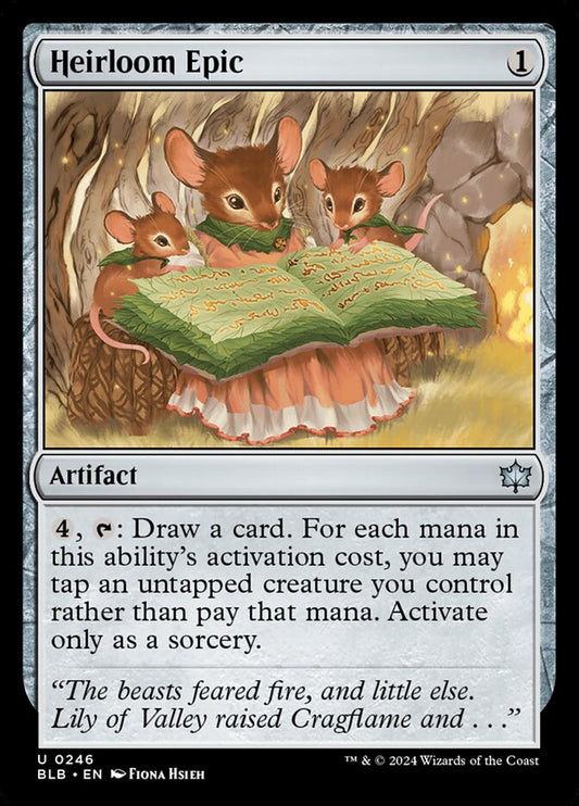 MTG Card Title: Heirloom Epic BLB/246