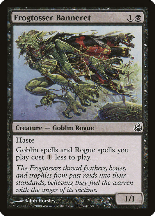 MTG Card Title: Frogtosser Banneret MOR/64