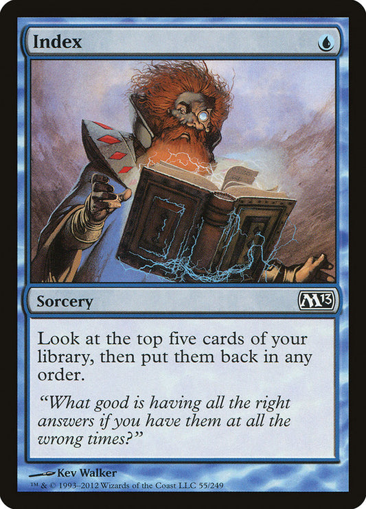 MTG Card Title: Index M13/55