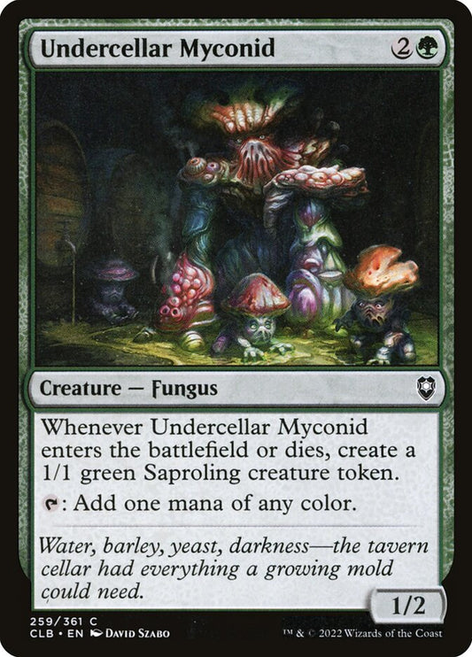 MTG Card Title: Undercellar Myconid CLB/259