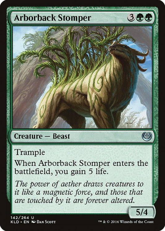 MTG Card Title: Arborback Stomper KLD/142