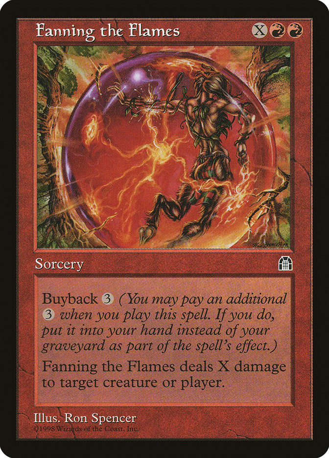 MTG Card Title: Fanning the Flames STH/80
