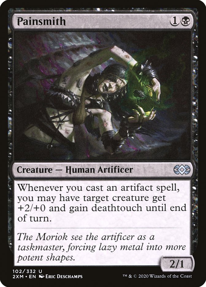 MTG Card Title: Painsmith 2XM/102