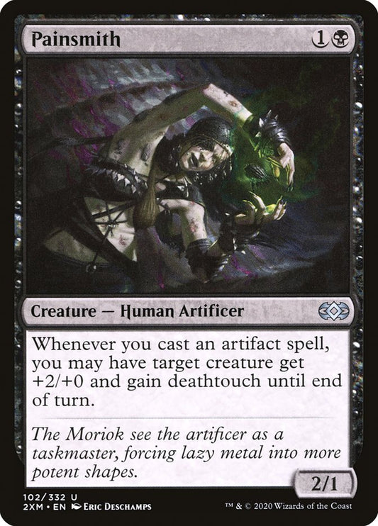 MTG Card Title: Painsmith 2XM/102