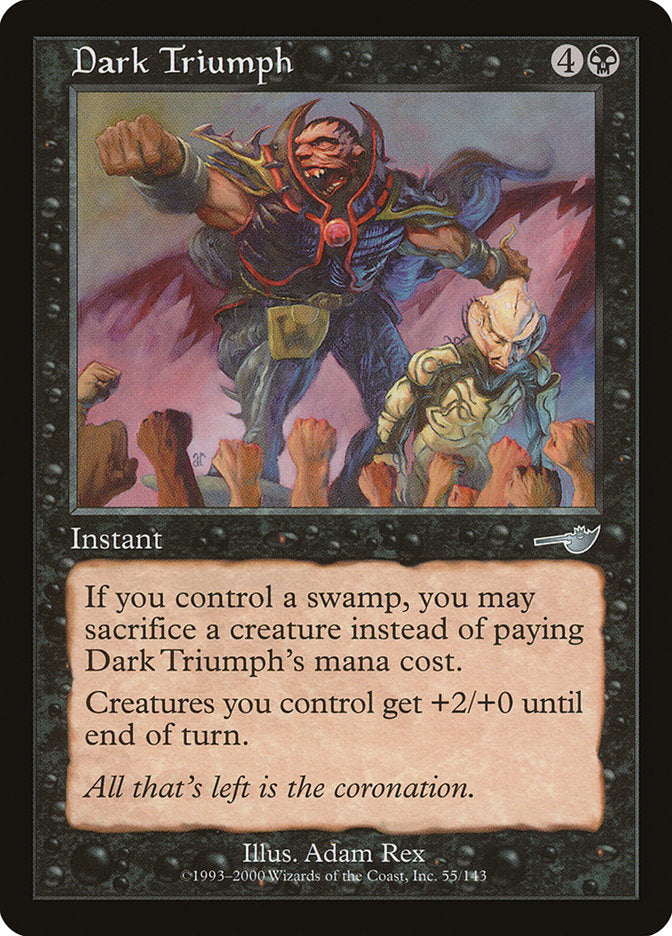 MTG Card Title: Dark Triumph NEM/55
