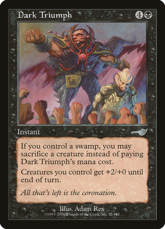 MTG Card Title: Dark Triumph NEM/55
