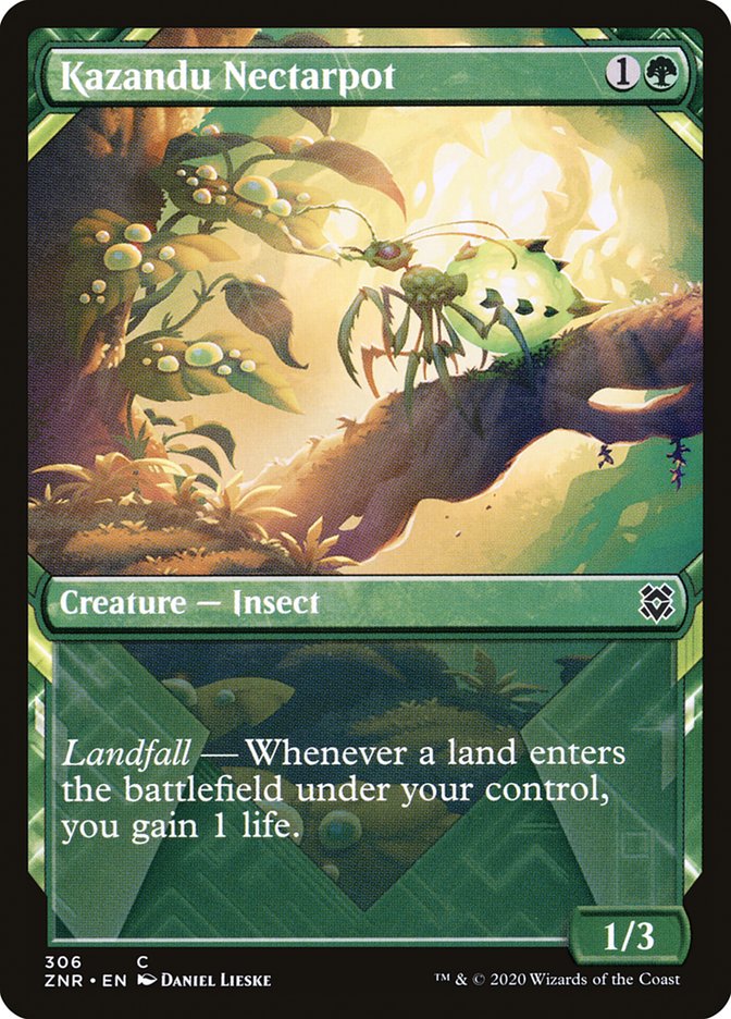 MTG Card Title: Kazandu Nectarpot ZNR/306