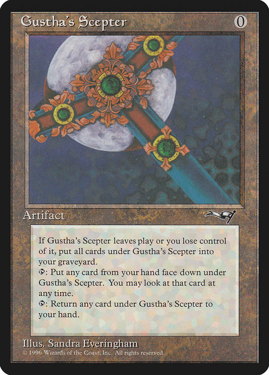 MTG Card Title: Gustha's Scepter ALL/120