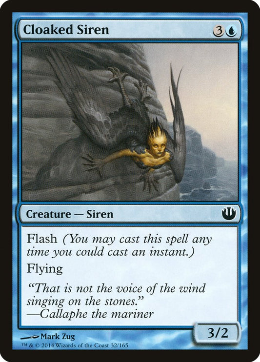 MTG Card Title: Cloaked Siren JOU/32