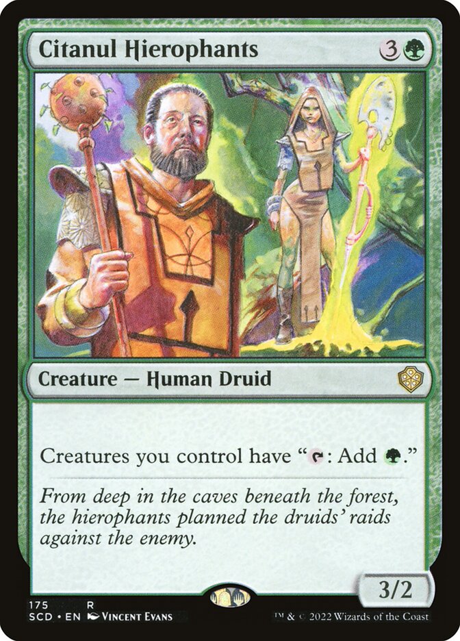 MTG Card Title: Citanul Hierophants SCD/175