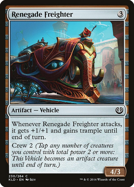 MTG Card Title: Renegade Freighter KLD/230