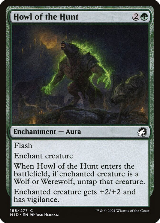 MTG Card Title: Howl of the Hunt MID/188