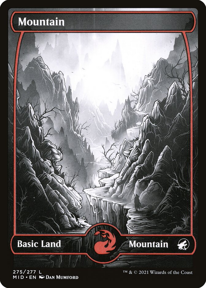 MTG Card Title: Mountain MID/275
