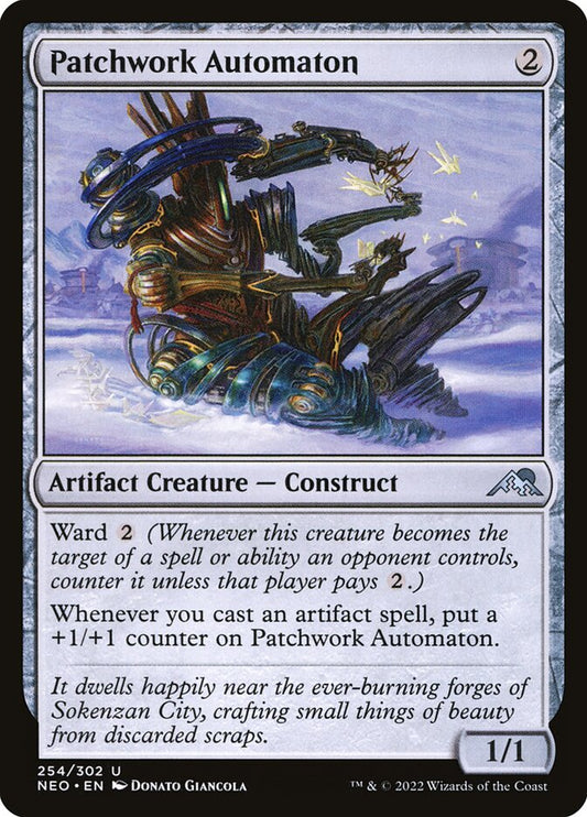 MTG Card Title: Patchwork Automaton NEO/254