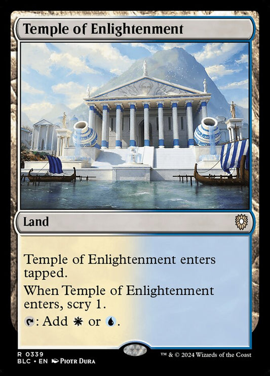 MTG Card Title: Temple of Enlightenment BLC/339