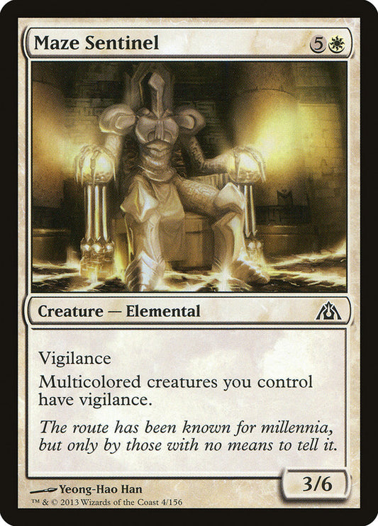 MTG Card Title: Maze Sentinel DGM/4