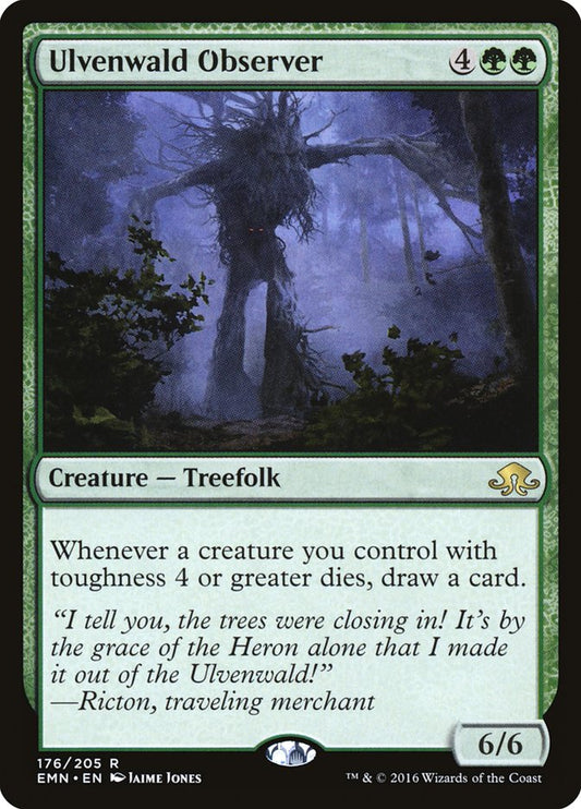 MTG Card Title: Ulvenwald Observer EMN/176