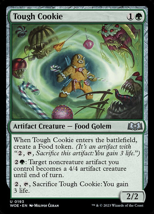 MTG Card Title: Tough Cookie WOE/193