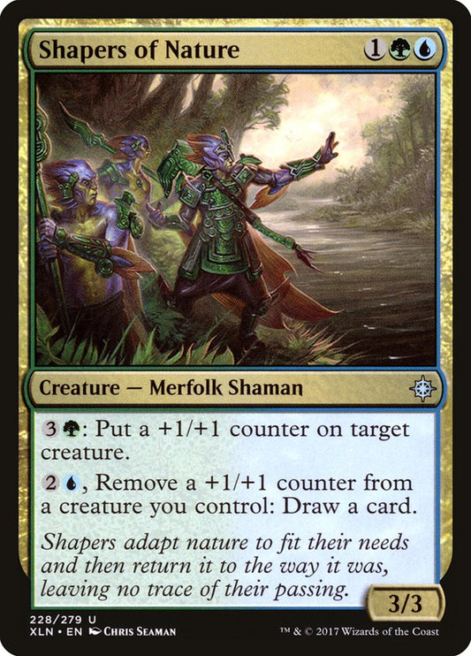 MTG Card Title: Shapers of Nature XLN/228