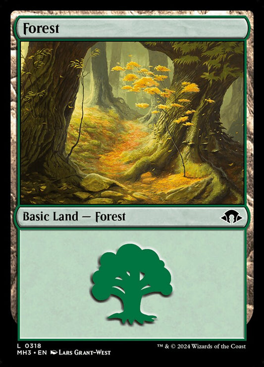 MTG Card Title: Forest MH3/318