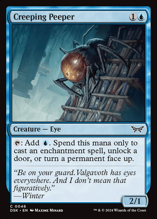 MTG Card Title: Creeping Peeper DSK/46