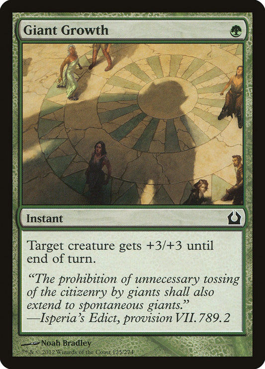 MTG Card Title: Giant Growth RTR/125