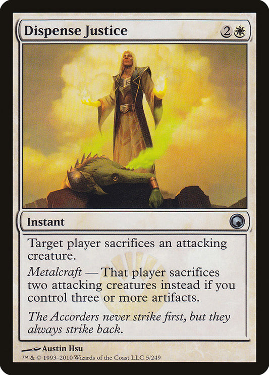 MTG Card Title: Dispense Justice SOM/5
