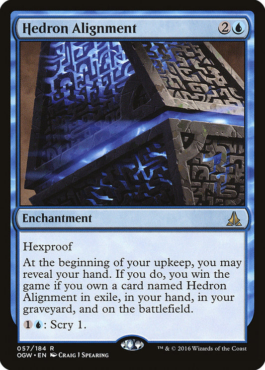 MTG Card Title: Hedron Alignment OGW/57