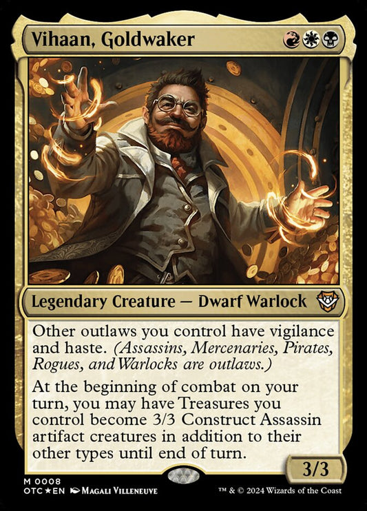 MTG Card Title: Vihaan, Goldwaker OTC/8