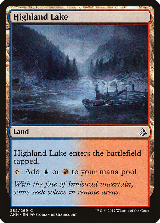 MTG Card Title: Highland Lake AKH/282