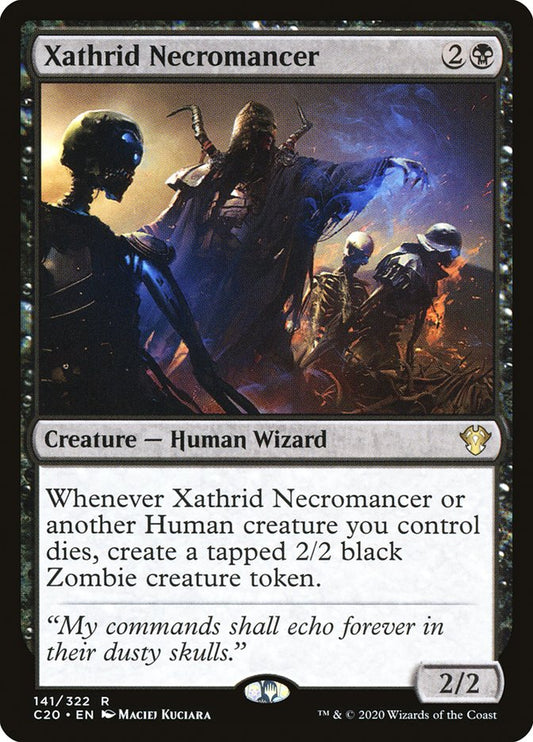 MTG Card Title: Xathrid Necromancer C20/141
