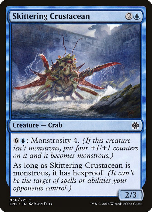 MTG Card Title: Skittering Crustacean CN2/36