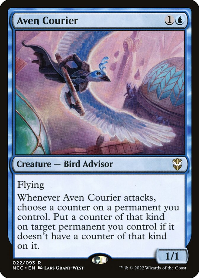 MTG Card Title: Aven Courier NCC/22