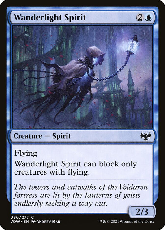 MTG Card Title: Wanderlight Spirit VOW/86